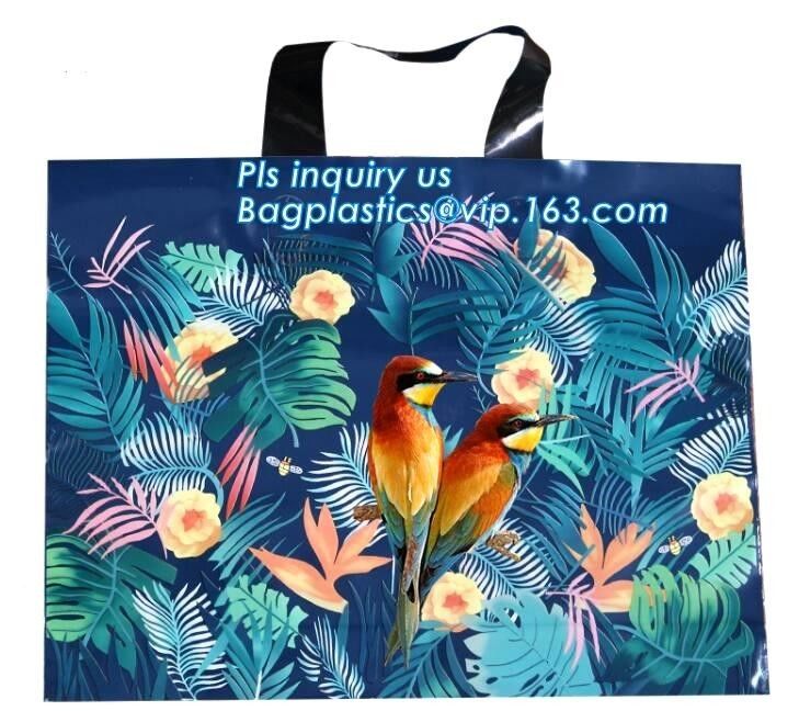 pvc shopping bags, full print coverage bags, printed shopper, shopper carrier bags, carrier bags, clothe bags, garment b