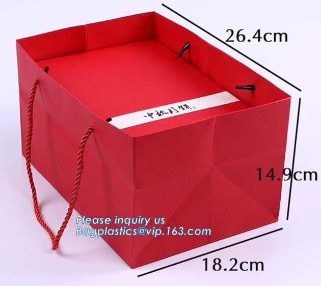 Custom High-End Paper Bags With Your Own Logo Promotional Luxury OEM Design Gold Foil Logo Wedding Custom Paper Gift Bag