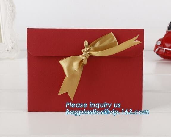 Custom Logo Mini Envelope Kraft Paper Small Parts Thank You Card Envelopes,a3a4a5 custom printed rigid card paper envelo