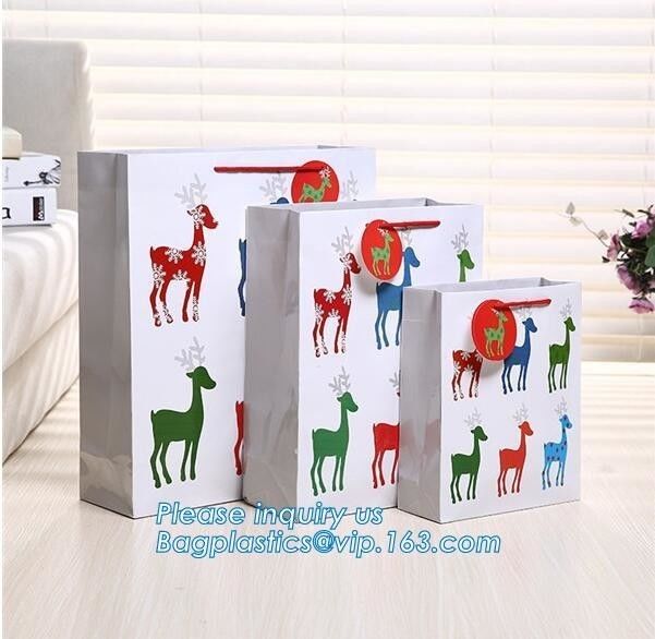 Customized Hardcover Luxury Shopping Coated Paper Bags With Logo,Gloss Luxury Carrier Bags,CMYK coated paper bag,bagease