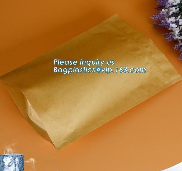 Kraft Matte Custom Printed Retail Paper Gift Bag For Shopping,bakery paper bag / Food grade bread packaging bags, Recycl