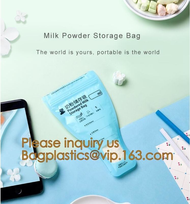 Baby Milk Powder Storage Bag Milk Powder Packing Bag Wholesale,BPA free breast milk storage bag,Milk Powder Storage Bag