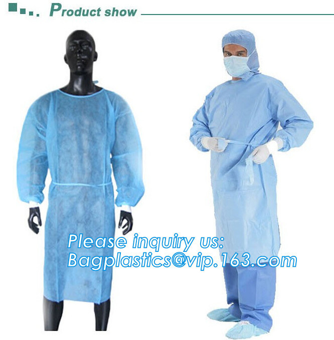 Sterile blister packing for SMS/PP surgeon Gown,  Protective Sterile Hospital Disposable Medical, Nonwoven Medical Clot