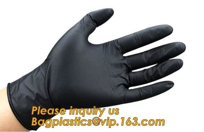 Free sample biodegradable custom powder free disposable 9 mil nitrile glove,diamond texture disposable Nitrile gloves