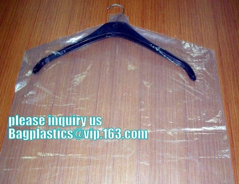 Wholesale Clear Plastic Dry cleaning poly garment bags for packing clothes storage on roll,dry cleaning plastic rolls ba