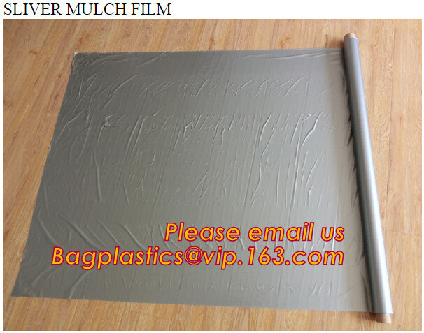 PE High Quality plastic biodegradable agricultural mulch film, short lead time pe perforated agricultural mulch plastic