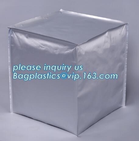 aseptic liners and IBC containers, Foil Gaylord Liners, Foil Heat Induction Seal Liners for PE &amp; PP Containers, bagease