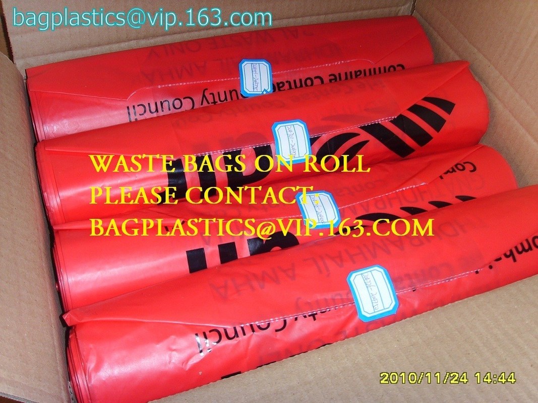 Roll bags with serial number, Polythene bags serial numbered, Serialized Numbers & Barcode, Safe bags, security bags pac