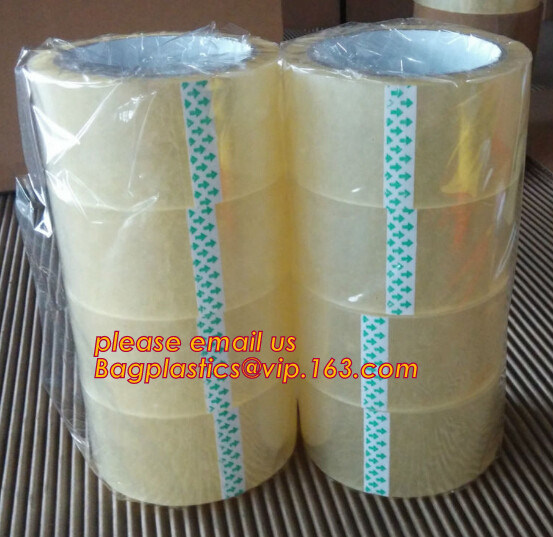 BOPP color tape Super clear packing tape Low noise packing tape BOPP stationery tape Double-sided jumbo roll BAGPLASTICS