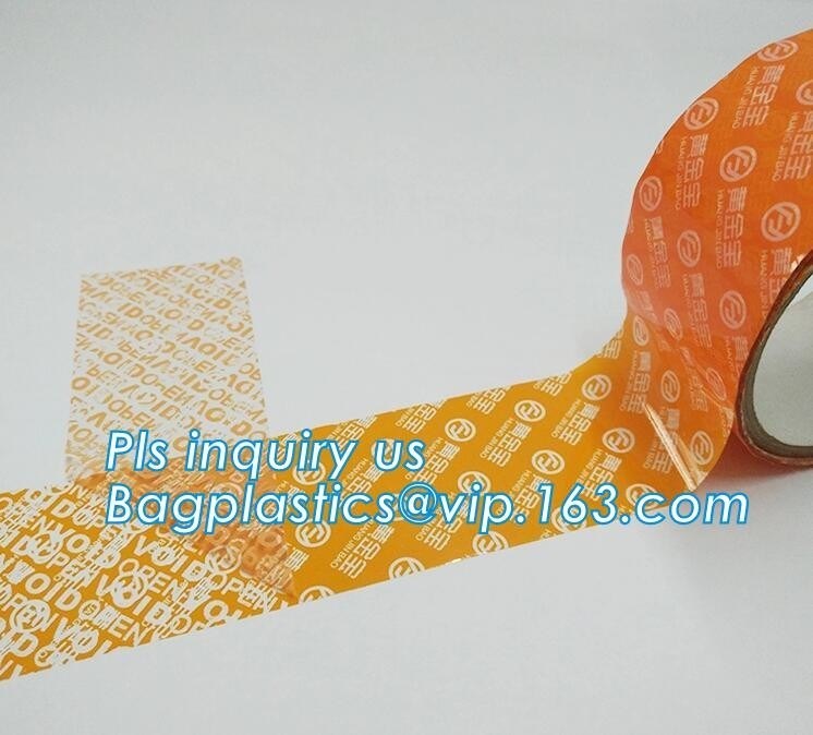 Tamper Evident Security Void Packaging Tape 48mm x 100m,tamper evident security VOID OPEN masking tape bagease bagplasti