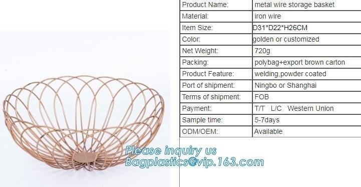 Hanging Metal black Wire Mesh Fruit Storage Basket, Stainless Steel Wire Mesh Containers Metal Mesh Kitchen Vegetable St