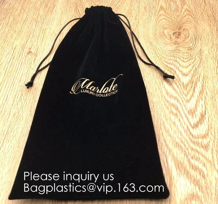 Velvet Jewelry Pouch with Snap Button for Necklaces Bracelet Rings Watch,bracelet, necklace, rings, watch GIFT PACKAGE