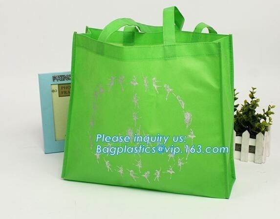 Cheap 100% New Recyclable Whole Bag Heat Sealed Machine Made PP Non Woven Bag with Strip, bagplastics, bagease, pak, pkg