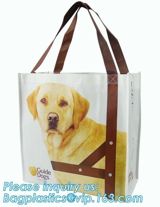 Customized Logo Film laminated Luxury Shopping Bag Non Woven Bag, Non Woven Bags Manufacturer Wholesale Promotional Chea