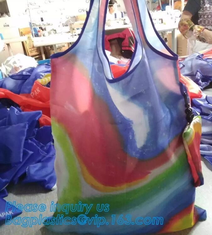 Wholesale Cheap price small fashion colourful customized logo waterproof polyester nylon drawstring Backpack bag,Sport