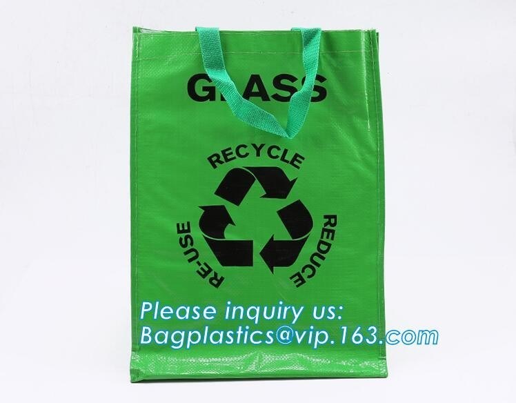 Fashion WaterProof PP Woven Laminated Handle Shopping Bag,fashion laminated reusable pp woven big shopping woven bag