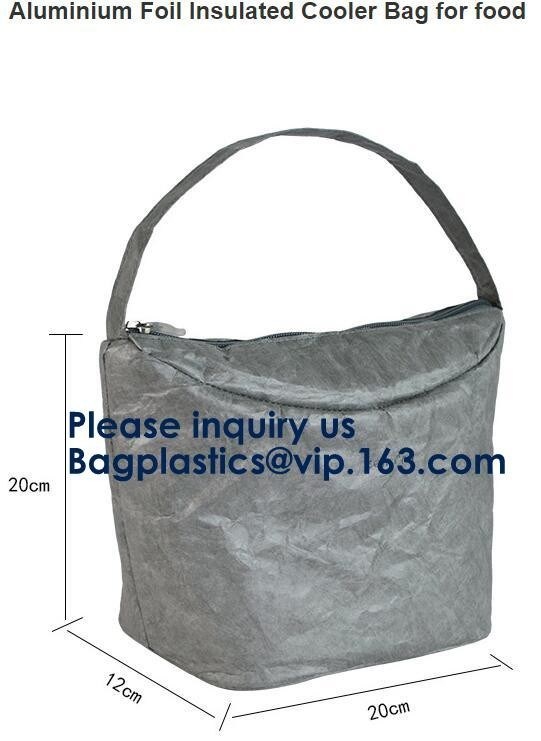 DuPont Paper Tyvek Breathable Strong And Durable Dupont Paper Tyvek Lunch Cooler Bag,tote bag,gift bag,microfiber pouche